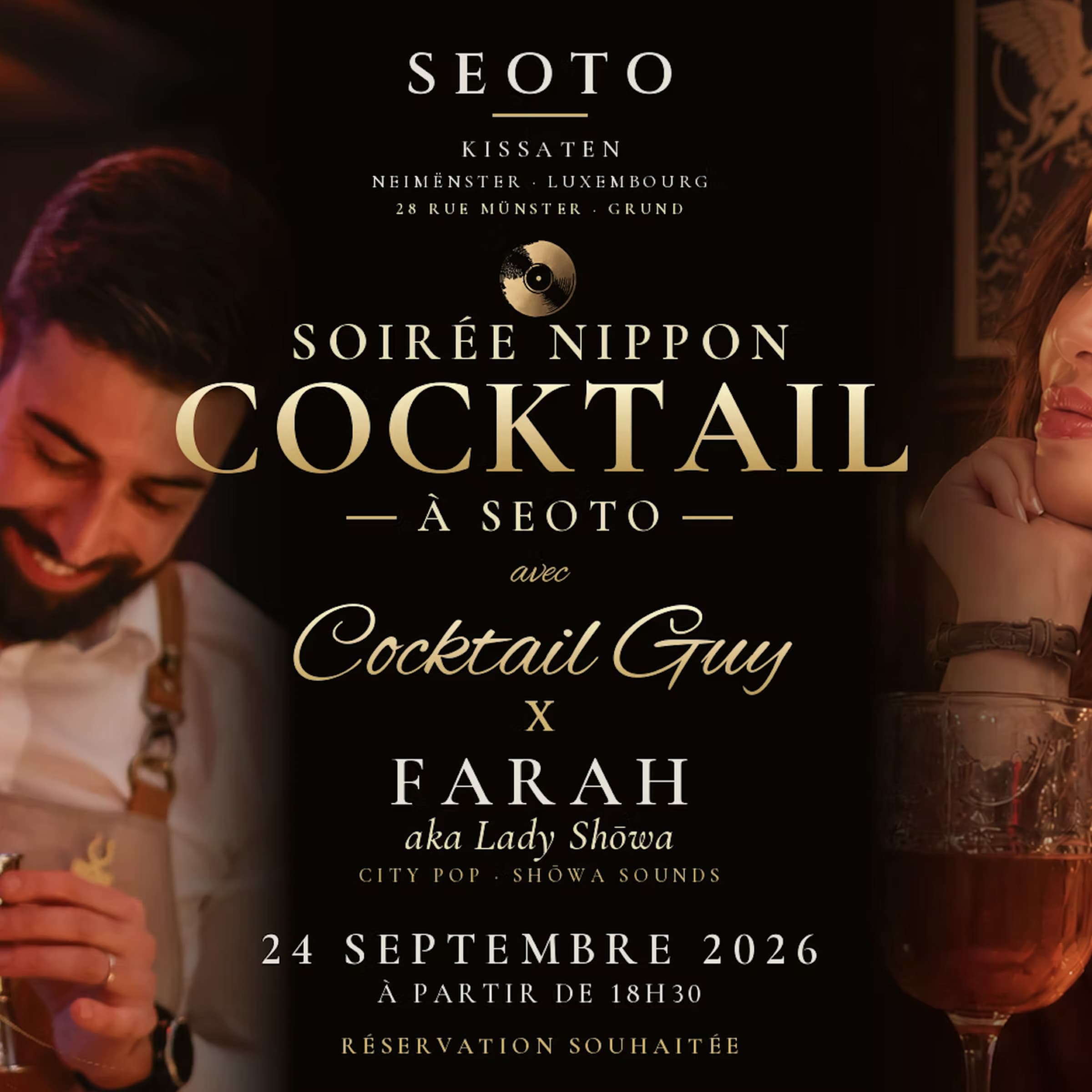 Nippon Cocktail Evening at Seoto