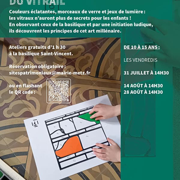 Jeune public: L'univers fascinant du vitrail