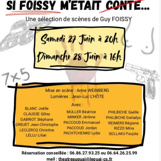 Si Foissy m'était conté...