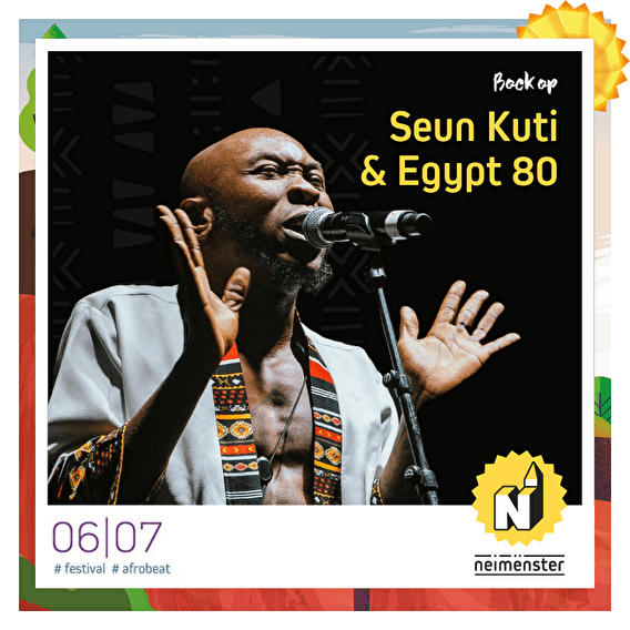Concert afrobeat - Seun Kuti & Egypt 80