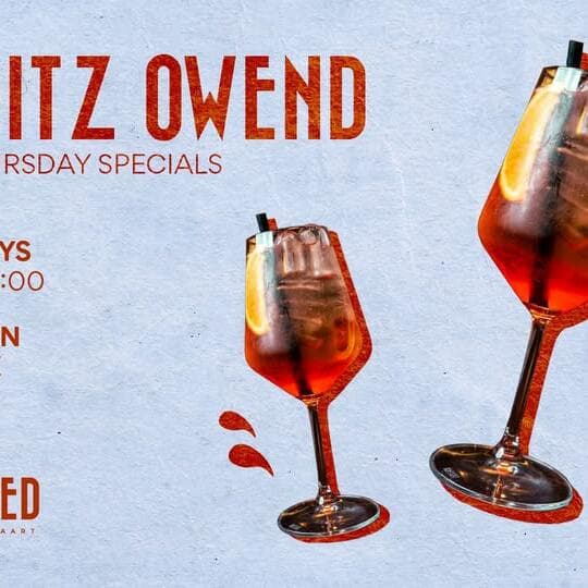 Spritz Owend - Fizzy Thursday Specials