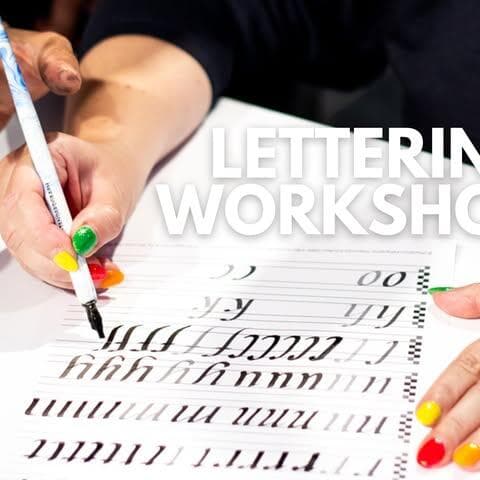 2-day calligraphy workshop | The Art of Creative Lettering (All Levels)