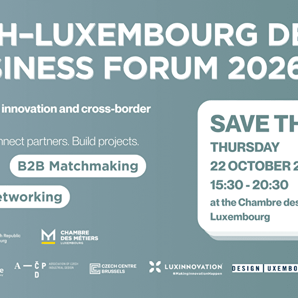 Czech–Luxembourg Design & Business Forum 2026
