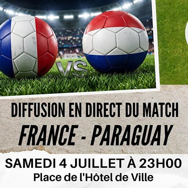 Coupe du Monde de football France Paraguay