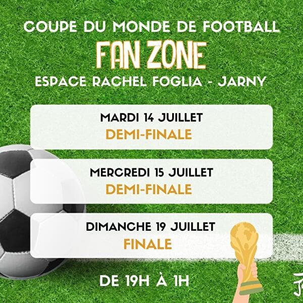 Fan zone à Jarny