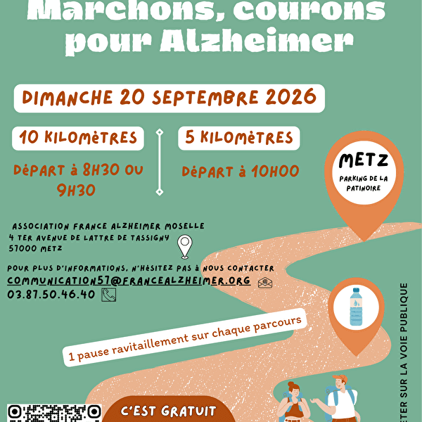 Marchons courons pour Alzheimer