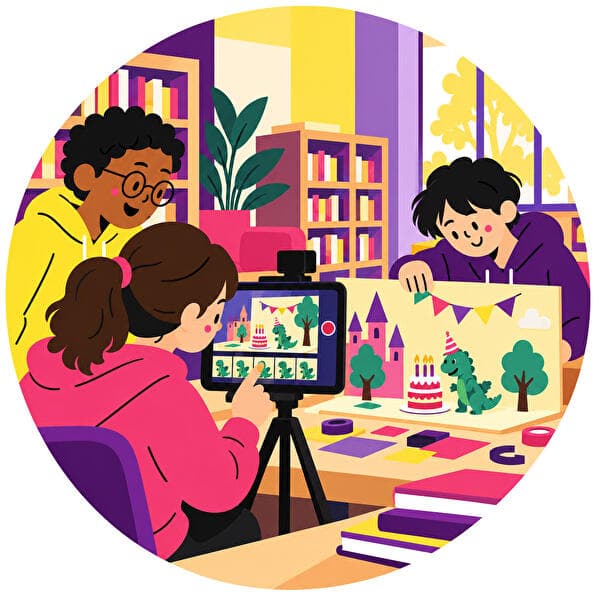 Atelier Stop Motion « Joyeux anniversaire ! »