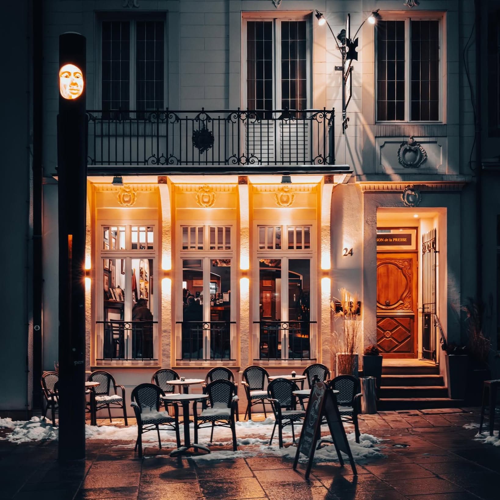 Ambiance bistrot d'époque au Bistrot de la Presse