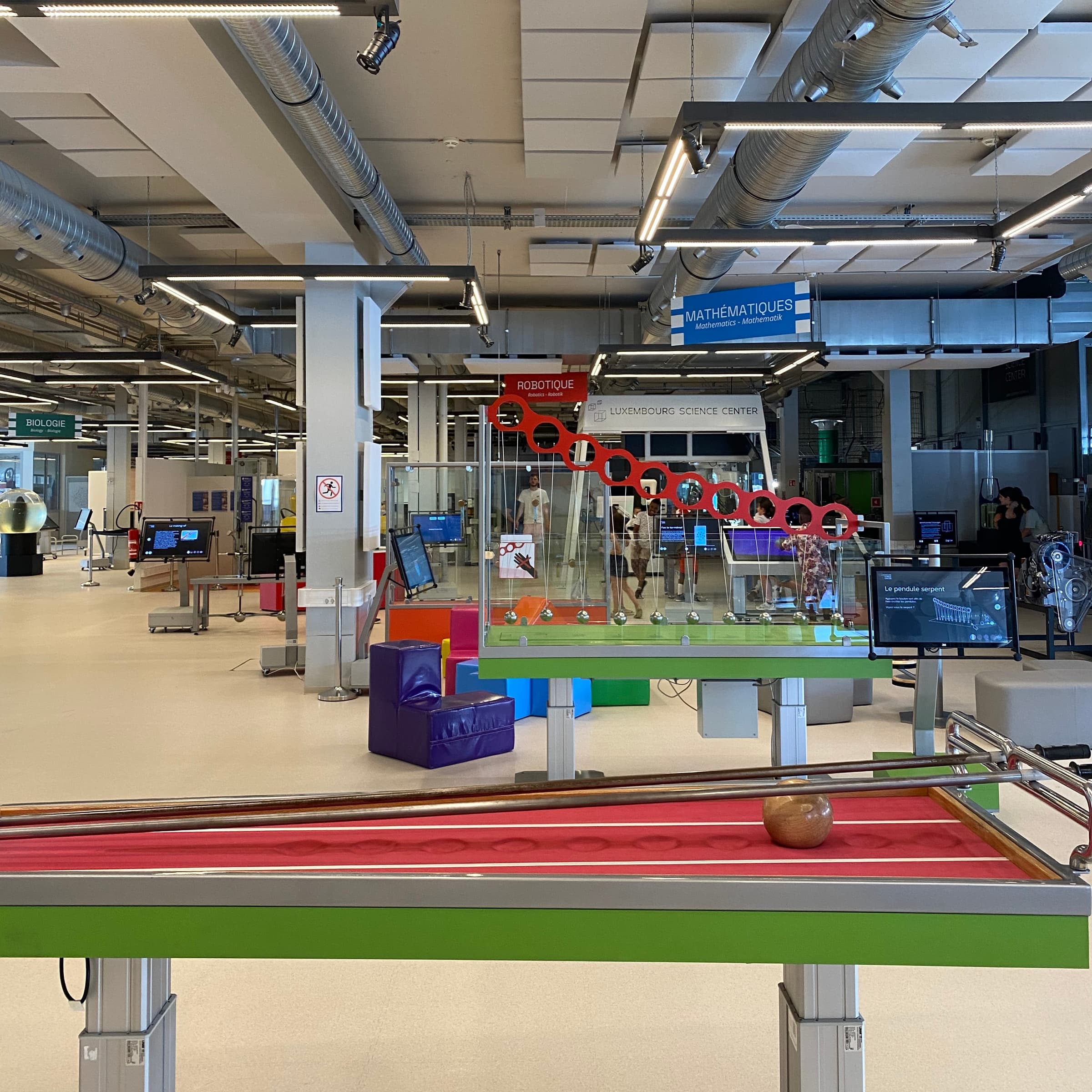 Visit the temple of knowledge at the Luxembourg Science Center