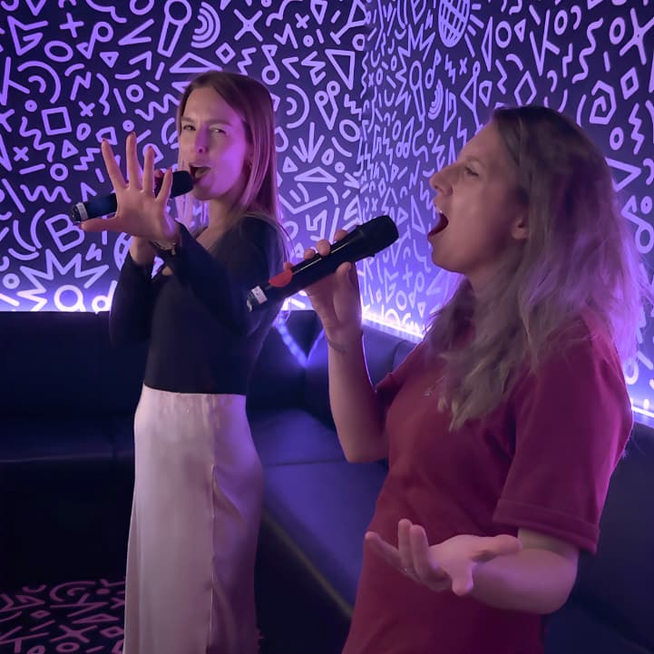 Boom! The karaoke that gets GRIDX rocking