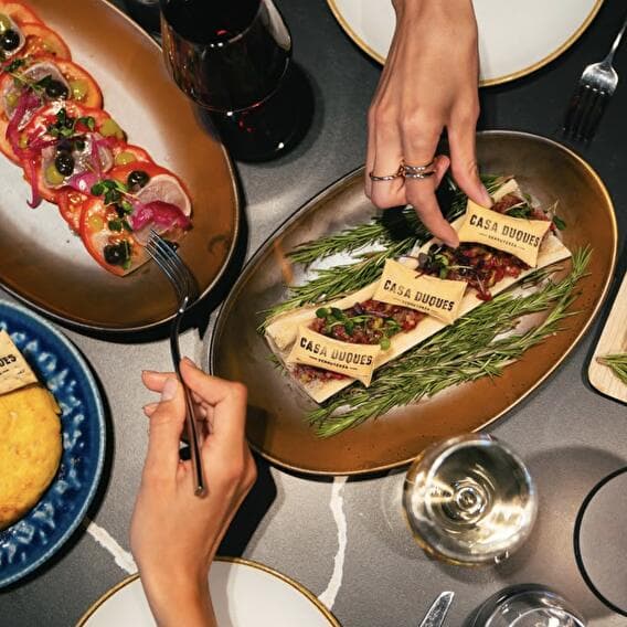 Tapas and Spanish flavors at Casa Duques